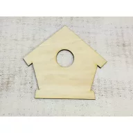 Natúr fa - Házikó dundi – húsvéti dekorációhoz – Szezonok, alkalmak