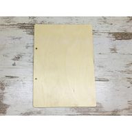 Natúr fa - A4-es felfűzhető könyvborító – festéshez, dekorációhoz