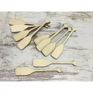 Natúr fa - Evezők 8cm 10db/csomag – nyári dekorációhoz