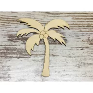 Natúr fa - Pálmafa 15cm – nyári dekorációhoz – Szezonok, alkalmak