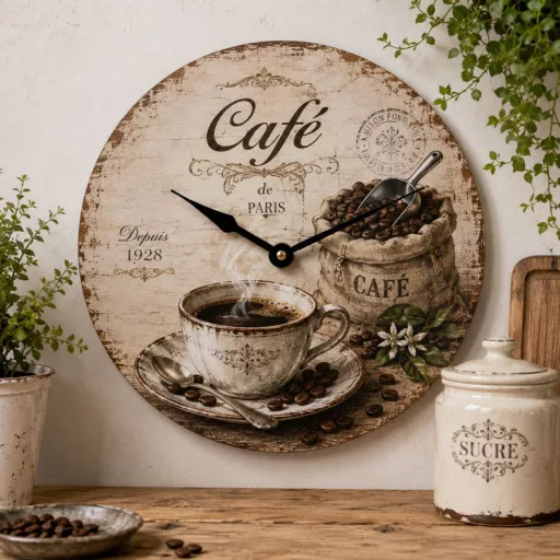 Natúr fa - Óralap 25cm – festéshez, decoupage technikához