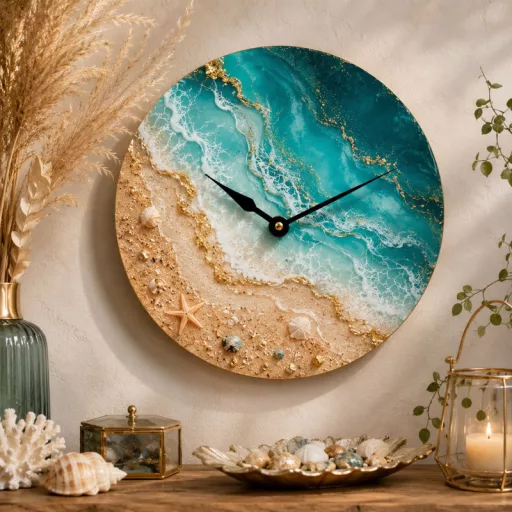 Natúr fa - Óralap 25cm – festéshez, decoupage technikához