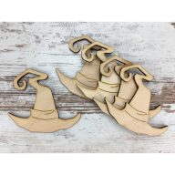 Natúr fa - Banya kalap 7cm  5db/csomag – őszi dekorációhoz