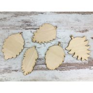 Natúr fa - Toboz szett 5db/csomag - KIFUTÓ – karácsonyi dekorációhoz