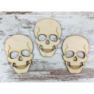 Natúr fa - Koponya 3db/csomag – őszi dekorációhoz – Szezonok, alkalmak