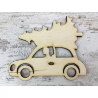 Natúr fa - Apu hozza a fenyőt 7cm – koszorúhoz, asztaldíszhez