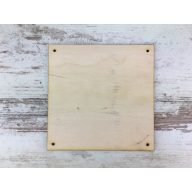 Natúr fa - Kis szalvéta méretű lap 12x12cm – festéshez, dekorációhoz