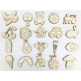 Natúr fa - Ovis jelek 5cm 20db/csomag