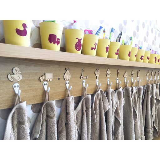 Natúr fa - Ovis jel 5cm 1db – festéshez, dekorációhoz