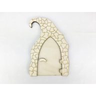 Natúr fa - Tündérajtó "Trixi" – kerti és otthoni dekorációhoz