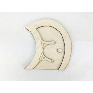 Natúr fa - Tündérajtó "Trudy" – kerti és otthoni dekorációhoz