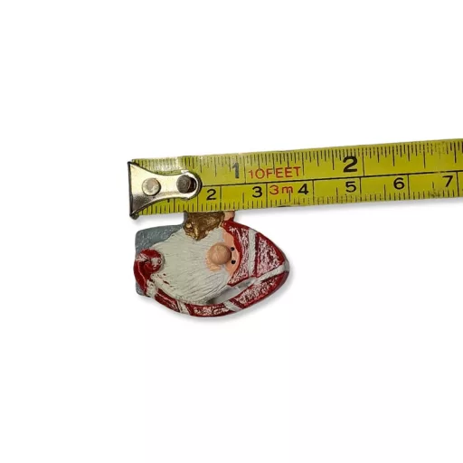 Kerámia öntapadós manó 6db/csomag – karácsonyi dekorációhoz