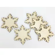 Natúr fa - Hópihe francia 10cm 5db/csomag – karácsonyi dekorációhoz