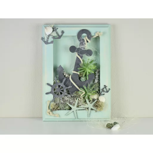 Natúr fa - Tengeri csillag 8cm 5db/csomag – nyári dekorációhoz