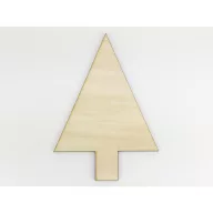 Natúr fa - Fenyő alap 12x18cm – koszorúhoz, asztaldíszhez