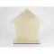 Natúr fa - Talpas ház 22x22,5cm – festéshez, dekorációhoz
