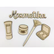 Natúr fa - Kozmetika csomag 5db/csomag – festéshez, dekorációhoz