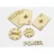 Natúr fa - Poker szett 5db/csomag – festéshez, dekorációhoz