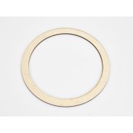 Natúr fa - Álomfogó karika 18cm – festéshez, decoupage technikához