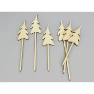 Natúr fa - Havas fenyő 6db/csomag – koszorúhoz, asztaldíszhez