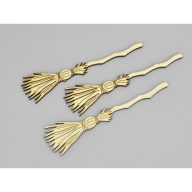 Natúr fa - Seprű 4x16,5cm 3db/csomag – őszi dekorációhoz
