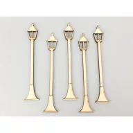 Natúr fa - Kandeláber 5db/csomag – karácsonyi dekorációhoz