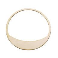 Natúr fa - Íves koszorú virág díszítéshez közepes 24,5cm – koszorúkészítéshez