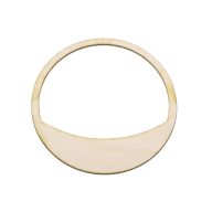 Natúr fa - Íves koszorú virág díszítéshez kicsi 18,5cm – koszorúkészítéshez