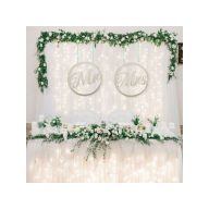 Mr&Mrs karika szett rózsaarany 2db – esküvői dekorációhoz