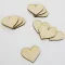 Natúr fa - Szív 4cm 10db/cs – valentin napi dekorációhoz