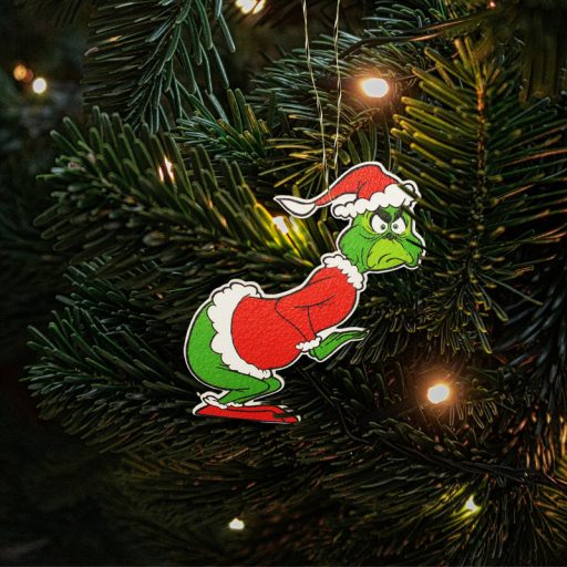 Nyomtatott dekorkarton - Gúnyos Grincs Trió 3db/csomag – karácsonyi dekorációhoz