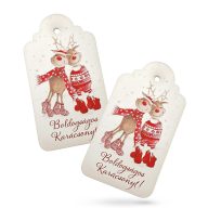 Nyomtatott dekorkarton - Vintage karácsonyi tábla 2db/csomag – karácsonyi dekorációhoz #6583