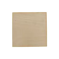 Natúr fa - Négyzet tábla 15x15cm – Díszíthető alapanyagok