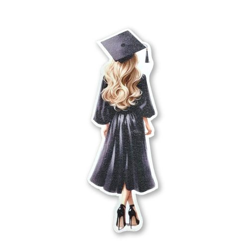 Nyomtatott dekorkarton - Diplomaosztó ballagás lány 12,5cm