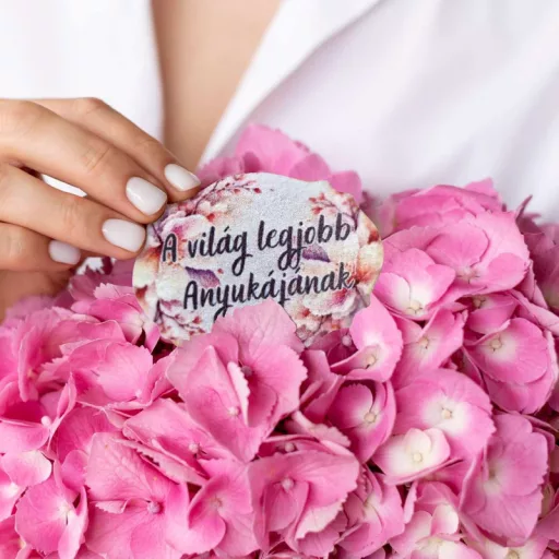 Nyomtatott dekorkarton - A világ legjobb anyukájának 5db – anyák napi dekorációhoz