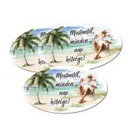 Nyomtatott dekorkarton - Mostantól minden nap.. 3db/cs – kreatív dekorációhoz