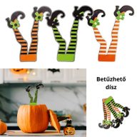 Nyomtatott dekorkarton - Boszilábak 3db/cs – őszi dekorációhoz