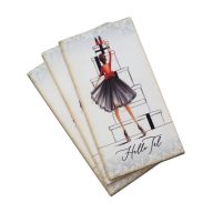 Nyomtatott dekorkarton - Hello tél táblák 3db/cs – karácsonyi dekorációhoz