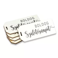 Nyomtatott dekorkarton - Boldog születésnapot táblák 5db – kreatív dekorációhoz