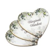 Nyomtatott dekorkarton - Köszönök mindent 3db/csomag – kreatív dekorációhoz