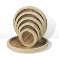 Tálca szett rusztikus 6db/szett – koszorúkészítéshez