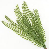 12 ágú levél pick zöld – koszorúhoz, természetes dekorációhoz
