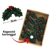 Poly fagyöngy 8db/doboz – karácsonyi dekorációhoz – Szezonok, alkalmak