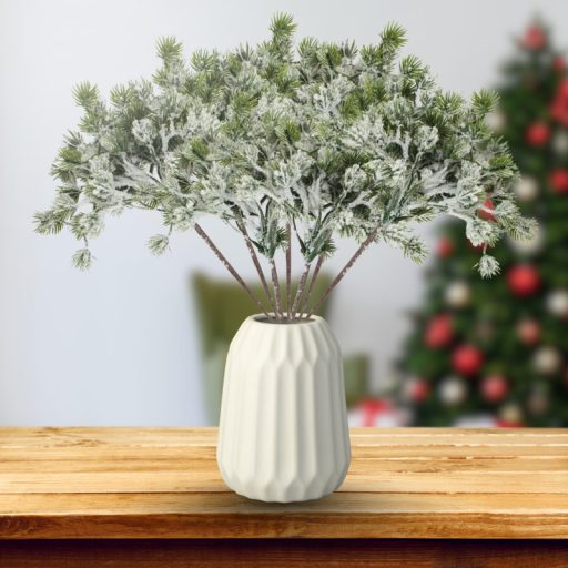 Havas fenyő pick – virágdekorációhoz, koszorúhoz – Selyemvirágfej, csokor, zöldek