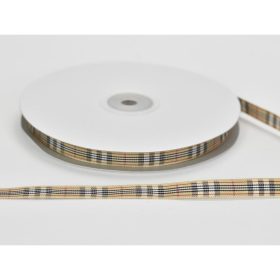 Szalag burberry mintás 1cm x 45méter