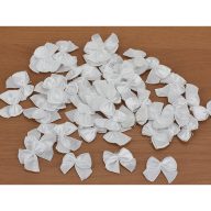 Masni fehér kicsi 50db/cs – kreatív dekorációhoz – Dekorációs kellékek