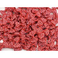 Masni piros pöttyös 500db/cs OKOSÁR! – kreatív dekorációhoz