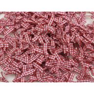 Masni piros kockás 1000db/cs OKOSÁR! – kreatív dekorációhoz