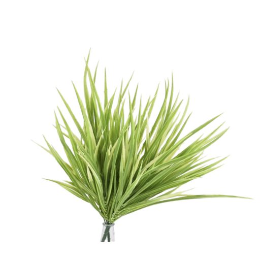 Fű csokor v.zöld 2db/csomag – virágdekorációhoz, koszorúhoz