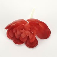 Pozsgás műnövény – virágdekorációhoz, koszorúhoz – Selyemvirágfej, csokor, zöldek #7450B